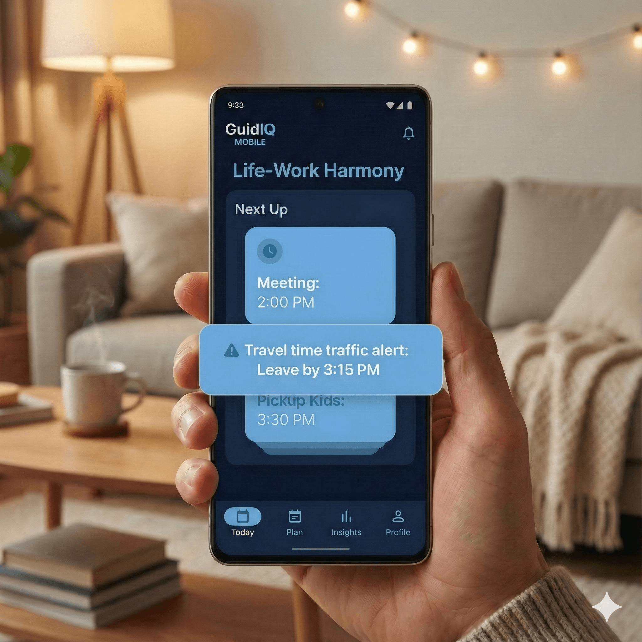 GuidIQ Harmony interface
